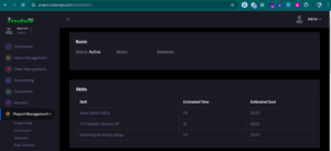Project Management System